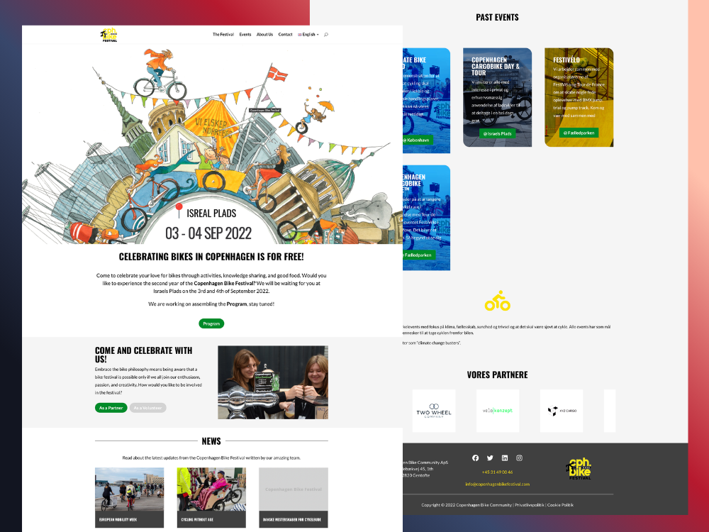 Portfolio Item - Copenhagen Bike Festival